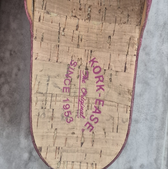 Kork-Ease Pink Leather Mules - Picture 4 of 6